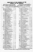 Index - Schools of Los Angeles County Directory 1, Los Angeles and Los Angeles County 1949